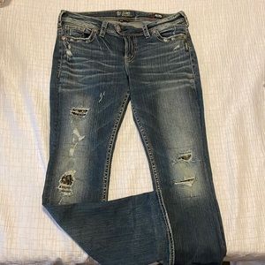 Silver Denim sz W30xL31